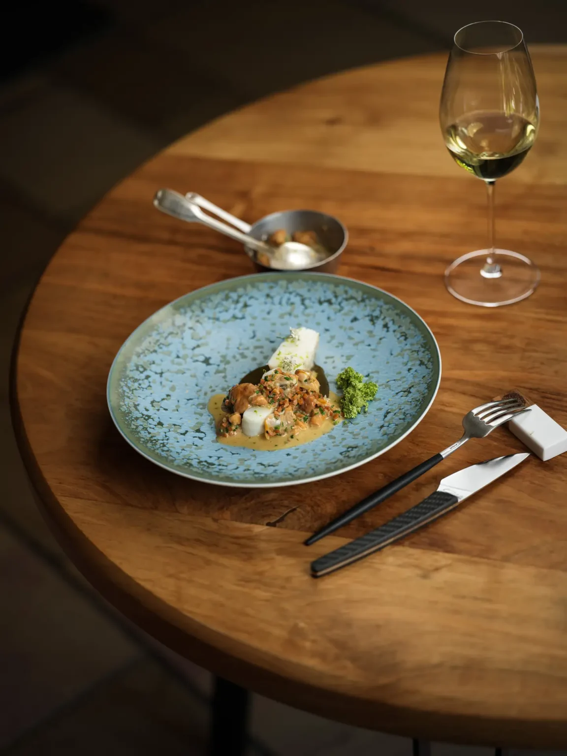Une assiette du chef Guillaume Guibet